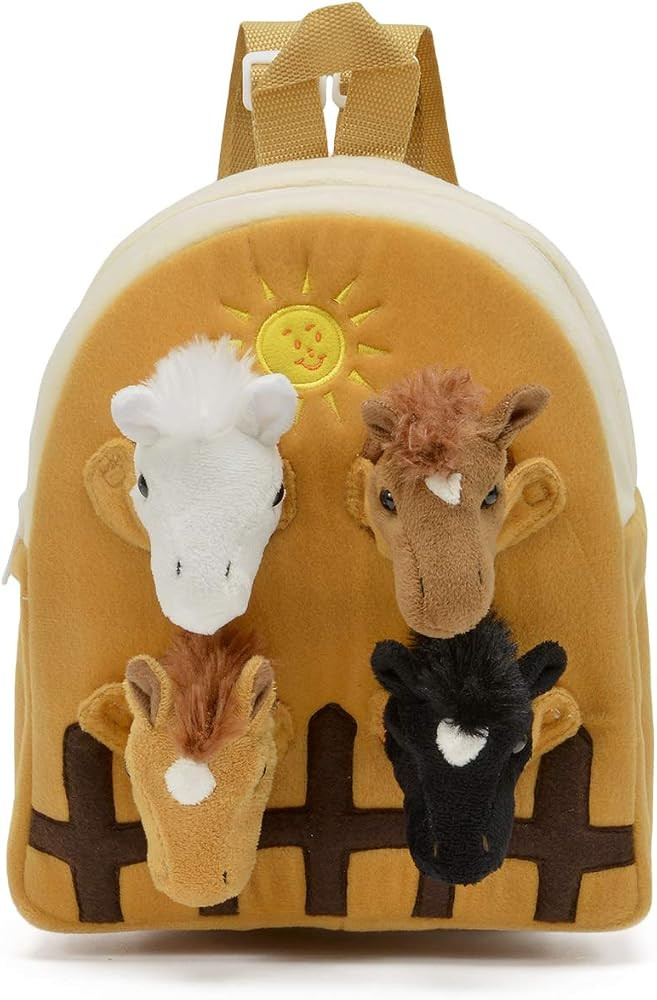 Unipak 7177FA-H Farm Horse Animal Backpack, 11-inch Height | Amazon (US)