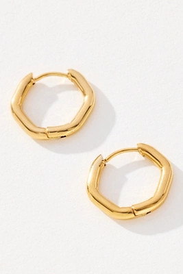 Water-Resistant Huggie Hoop Earrings | Anthropologie (US)
