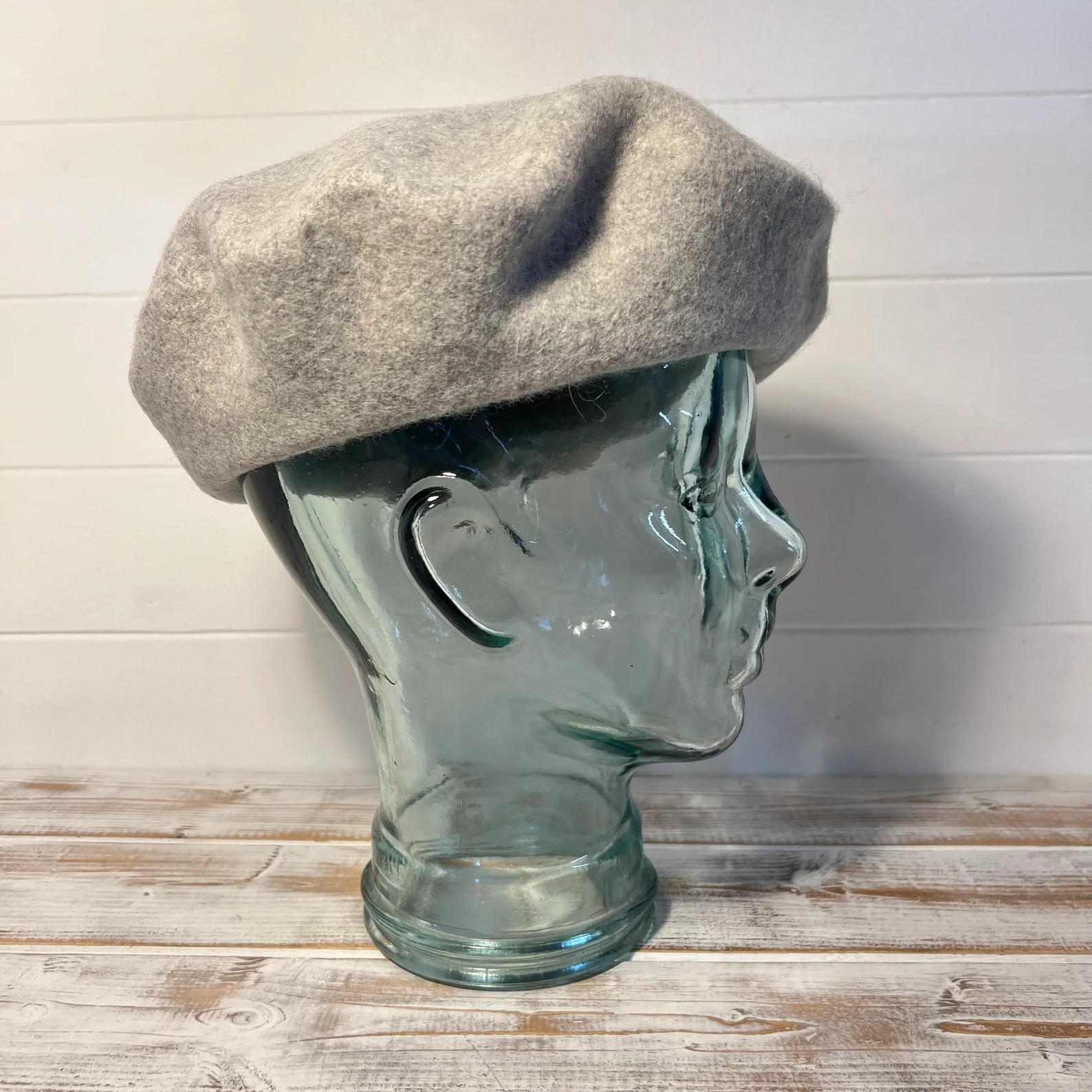Woollen Grey Beret | French Style Beret | Grey Beret | Chic Beret| Grey - Etsy | Etsy (US)