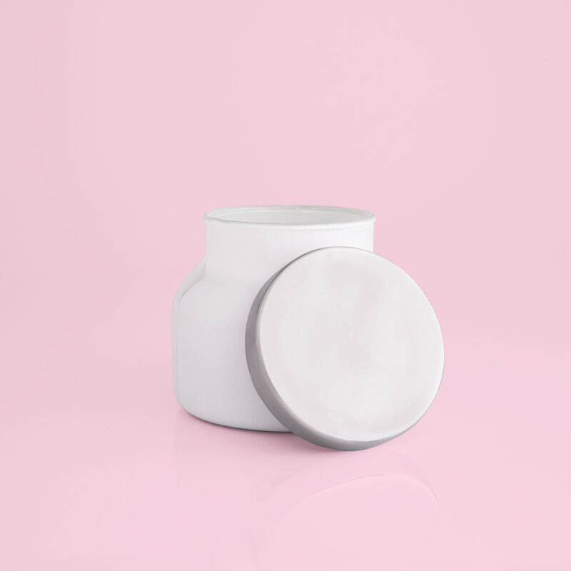 Buy Volcano White Petite Jar, 8 oz for USD 22.00 | Capri Blue | Capri-Blue