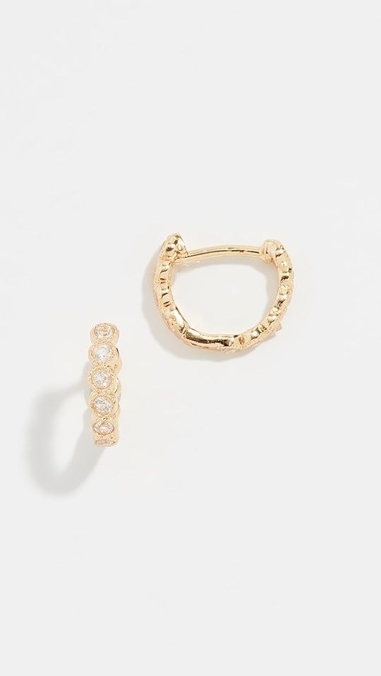 Madison Huggie Earrings | Shopbop