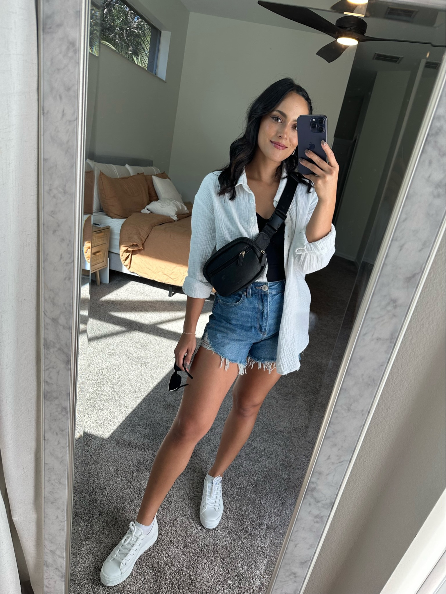 OOTD wearing size 4 in the shorts, small in everything  

#LTKTravel #LTKSummerSales #LTKStyleTip