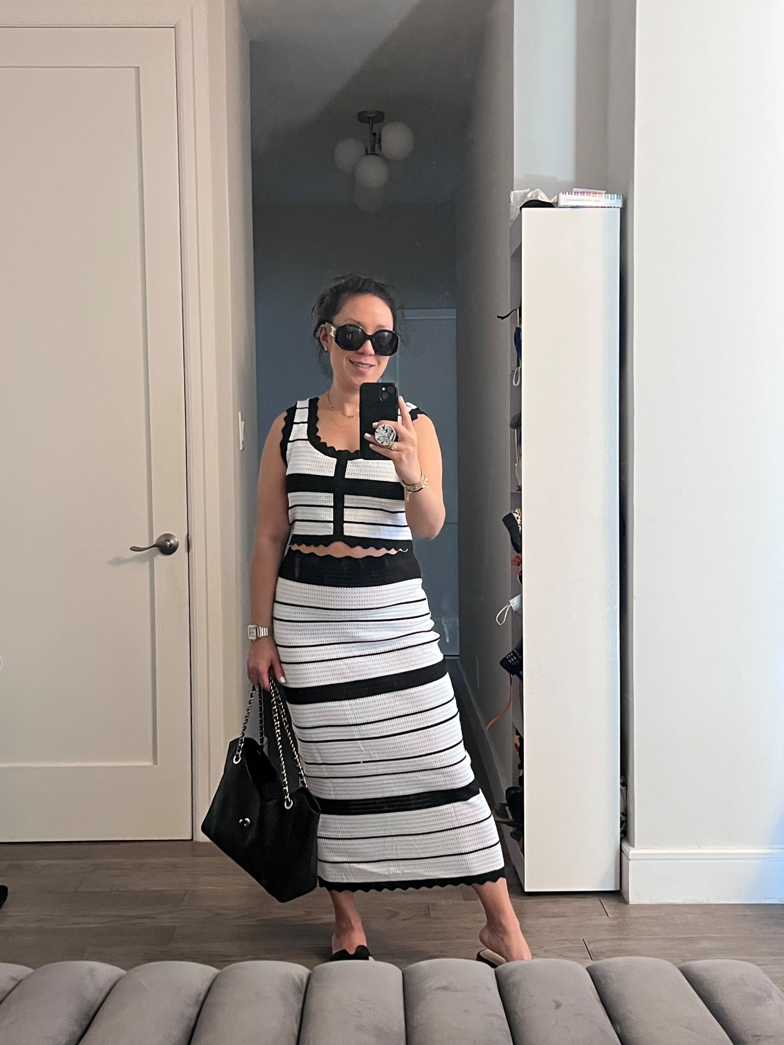Such a good set. Works for so many occassions. Fits a little big on me. I wish the skirt had a slit. I’m wearing a small. 

#LTKootd #LTKTravel #LTKdayinmylife