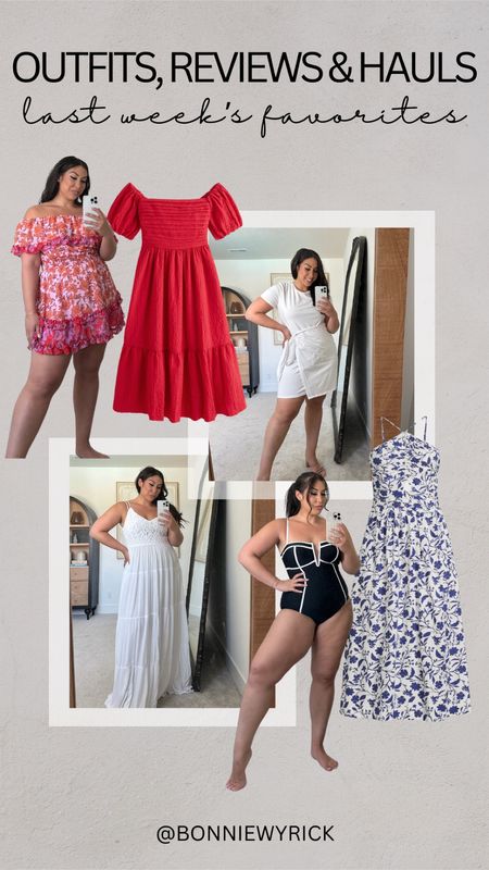 Last Week’s Favorites 😍 Midsize Fashion | Summer Dress | Wedding Guest Dress | Country Concert Outfit

#LTKStyleTip #LTKWedding #LTKMidsize