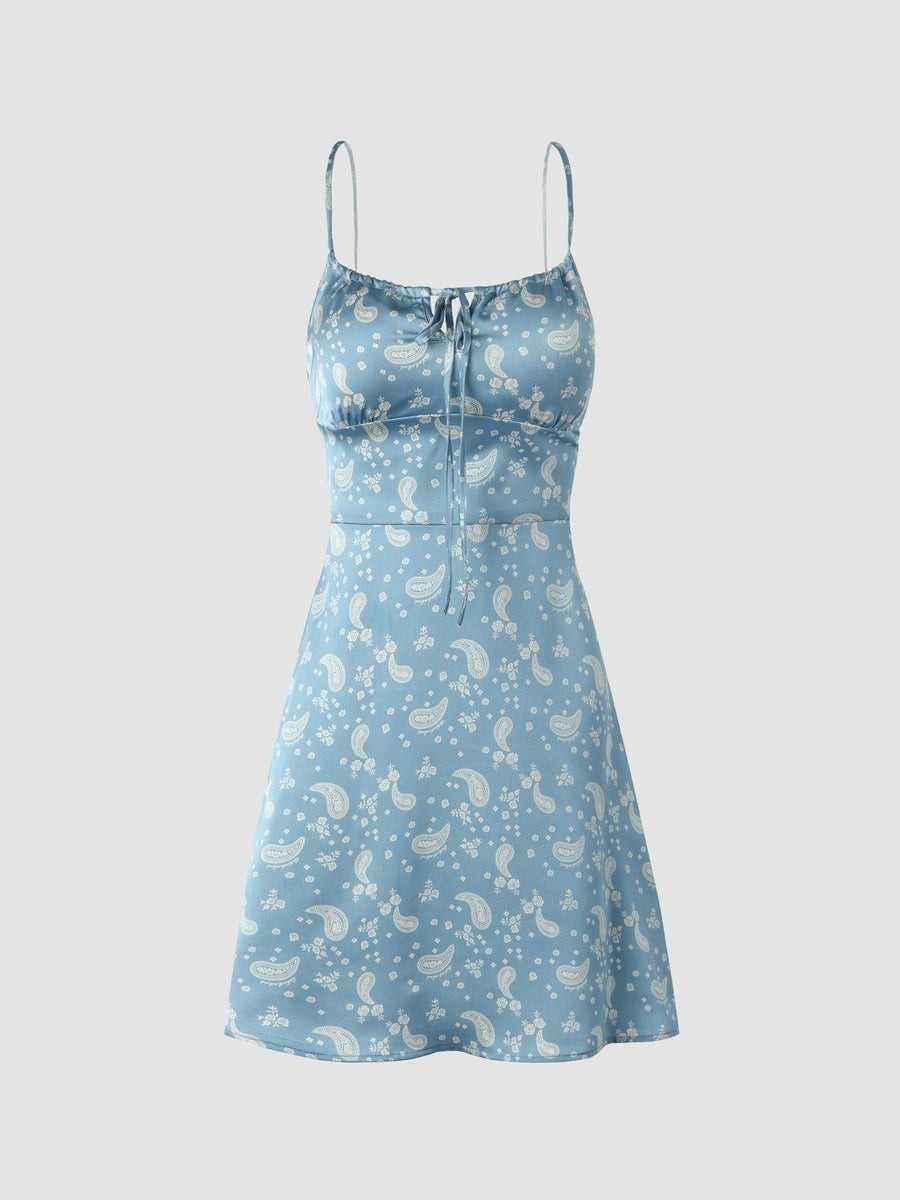 Blue Ditsy Cami Dress | Cider