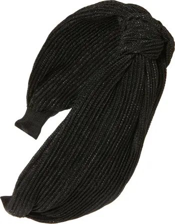Sparkle Pleat Knotted Headband | Nordstrom