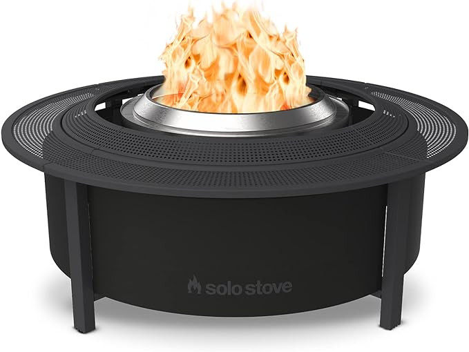 Solo Stove 52.6 Inch Fire Pit Surround Tabletop - Portable Protective Barrier for Wood Burning Fi... | Amazon (US)