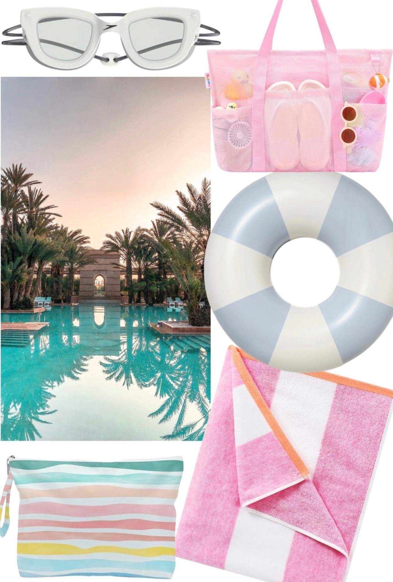 Pool Day Favorites! Pool bags, pool floats, pool towels, beach towels, swim bag, swim goggles

#LTKSeasonal #LTKSwim
