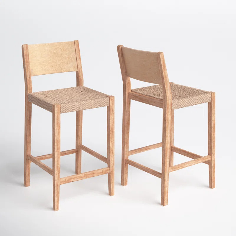 Alistair Paper Rope Stool (Set of 2) | Wayfair North America