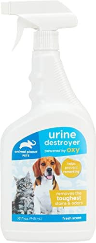 Animal Planet Urine Destroyer Professional Strength ( 32 Oz ) Oxygen Powered Formula Destroys Tough  | Amazon (US)