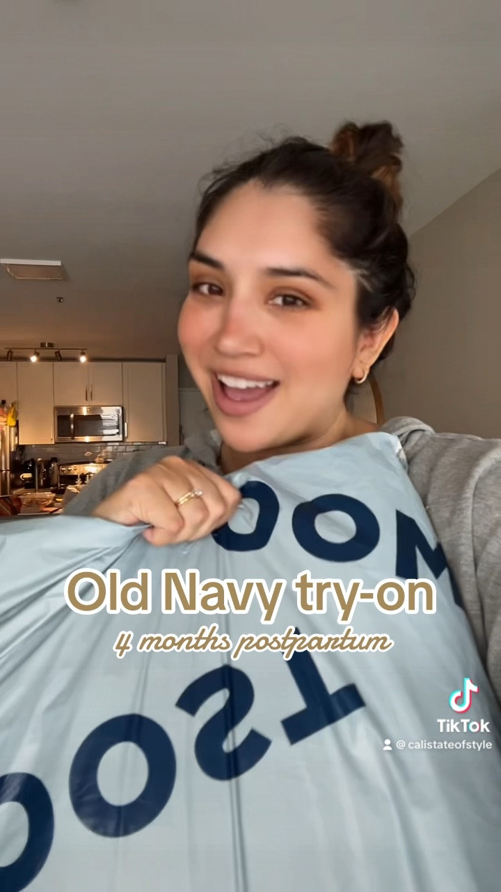 Old Navy try-on, casual bodysuits, cargo pants