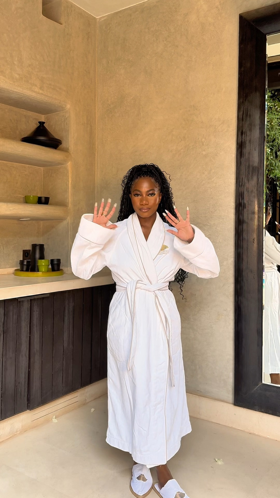 GRWM for a day out in Morocco🇲🇦 
Comment “outfit “ to get the link to this look in your dms❤️
love this gorgeous 2 piece set, perfect for a casual day out on vacation .

Outfit details linked in my LTK store ( Link in my bio under shop my looks)🥰

.
.
.
.
.
.
.
.

outfit , outfit inspo , classy outfit , aesthetic , vacation outfit , outfit board , aesthetic feed , style diaries , ootd , pinterest style inspo, aesthetic feed , Glam style , feminine  style , Party dresses, glamfit , vacation style, vacation look book, style tips, classy outfits, luxury style, vacation mood board, Vacation outfit, styling outfits

#grwm#fashion#outfitoftheday#style#outfitinspiration#fashionreels#outfitideas#styleinspo