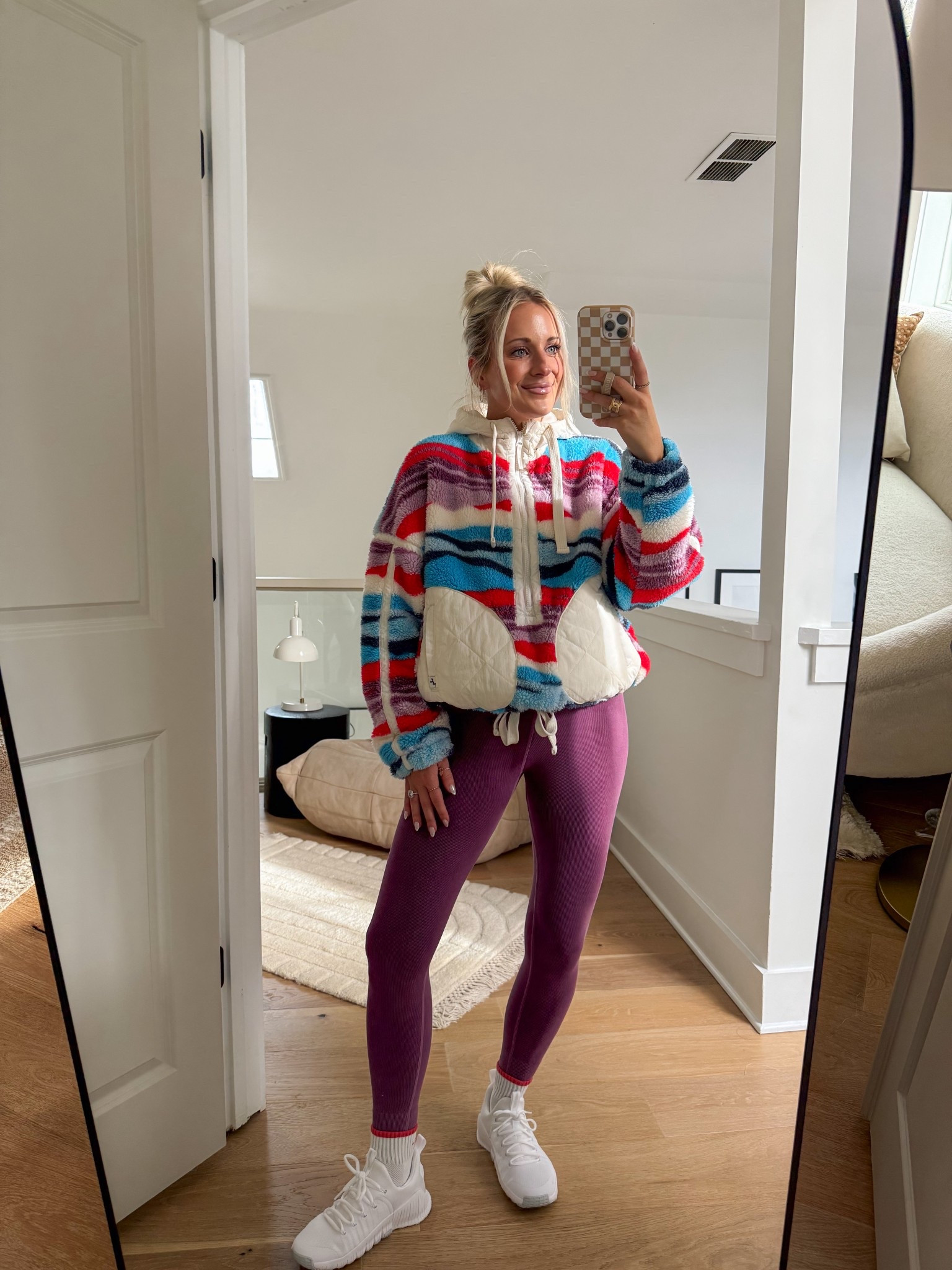 Smalls in both the jacket and pants (returning the pants — not super flattering on me!) 

#LTKFindsUnder50 #LTKmomlife