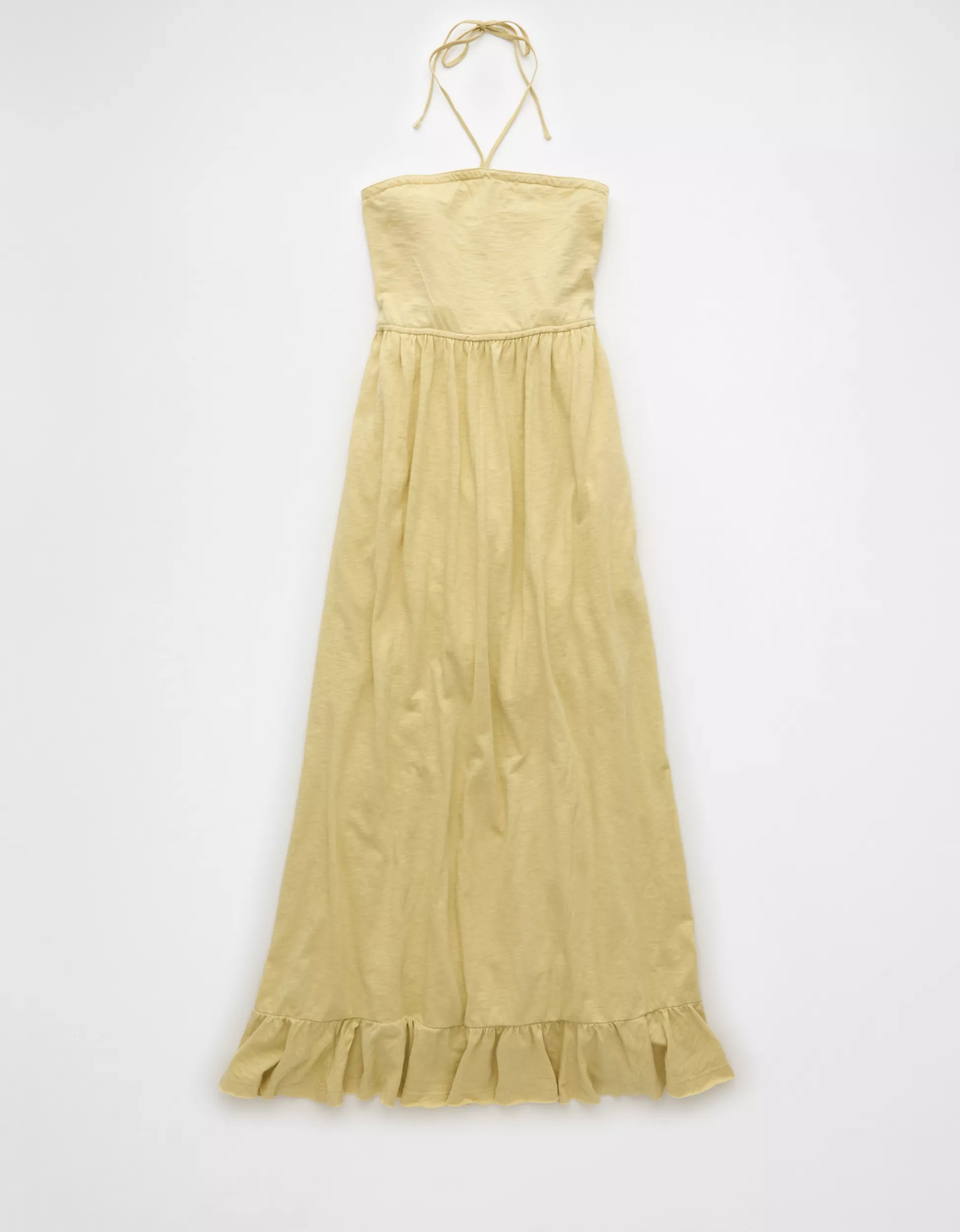 AE Sunchaser Knit Convertible Strap Midi Dress | American Eagle Outfitters (US & CA)