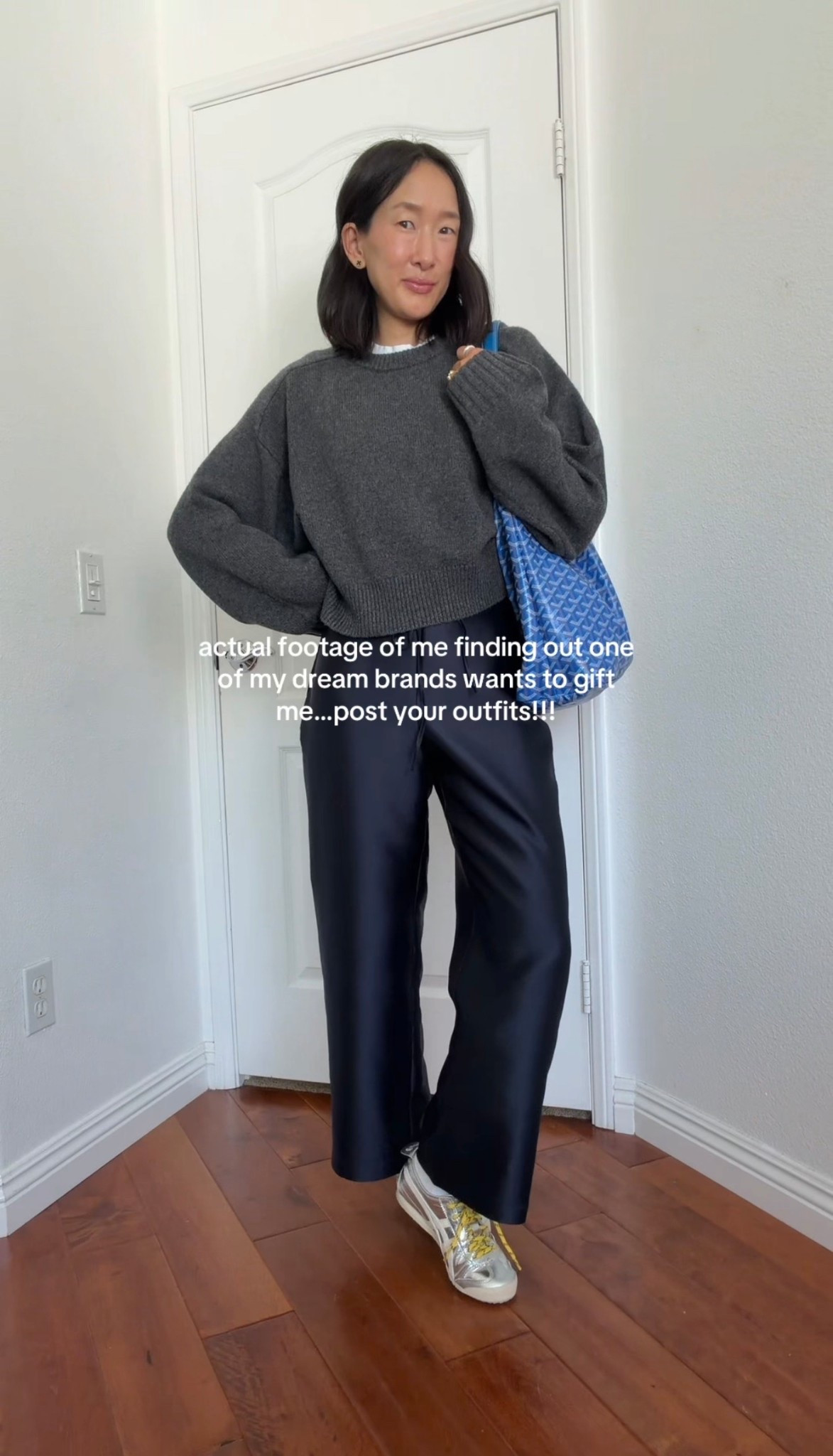 Wearing small in sweater and xs in pants! Sweater on sale too!