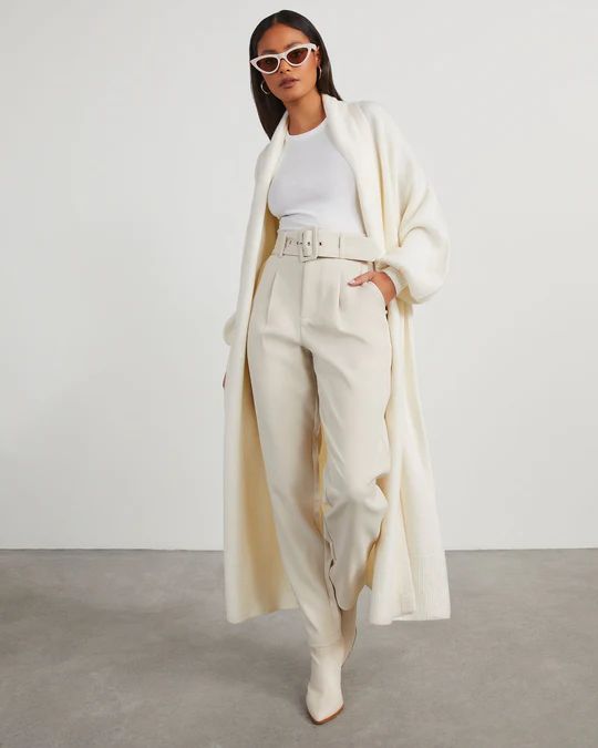Kinglsey Open Front Long Cardigan | VICI Collection