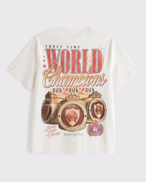 Random Golf Club Graphic Tee | Abercrombie & Fitch (US)