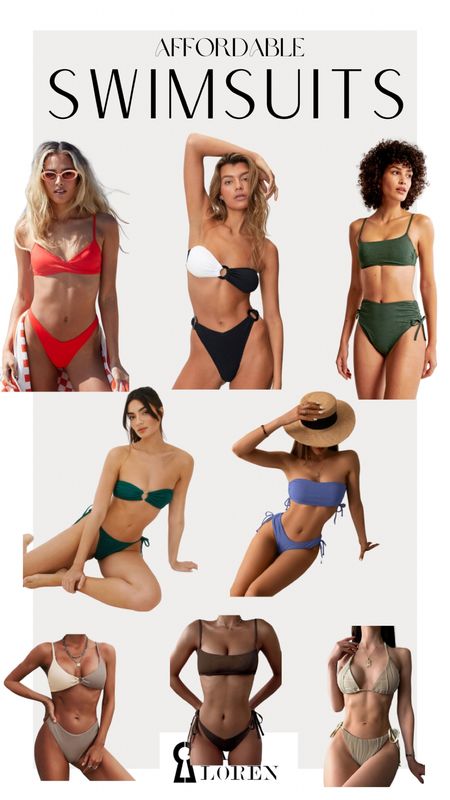 Found a lot of cute swimsuit options that are more affordable for the summer! 

#LTKFindsUnder50 #LTKSwim #LTKStyleTip