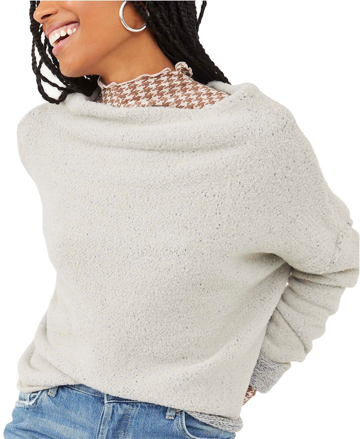 Free People Cotton San Vicente Pullover Sweater & Reviews - Sweaters - Women - Macy's | Macys (US)