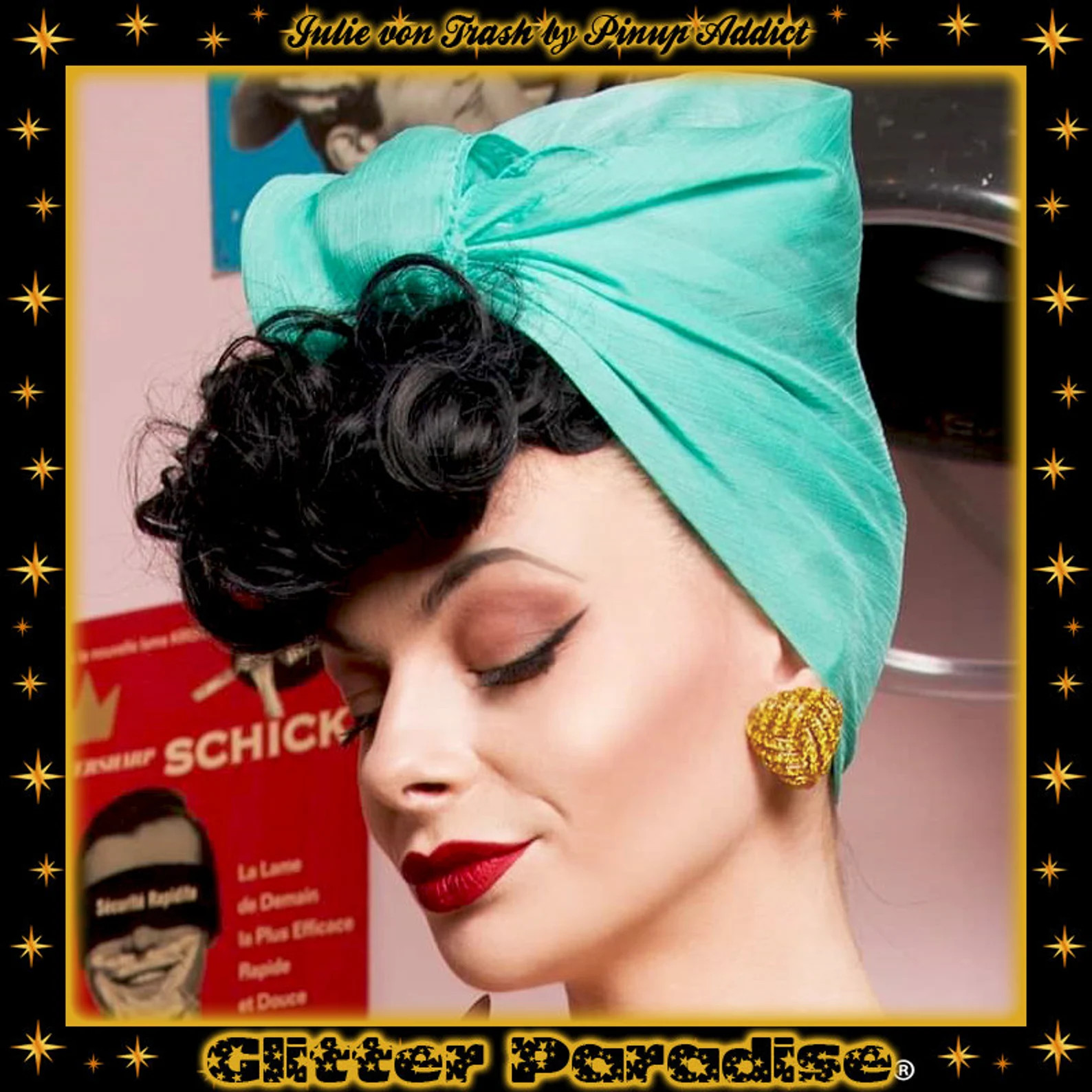 Lucite Whool Ohrringe Konfetti Lucite Glitzer Ohrringe Retro 50er Jahre Ohrringe Retro Lucite Vin... | Etsy (US)