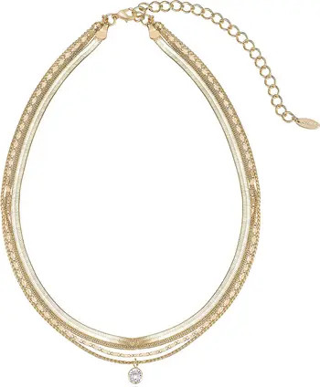 Layered Chain Pendant Necklace | Nordstrom