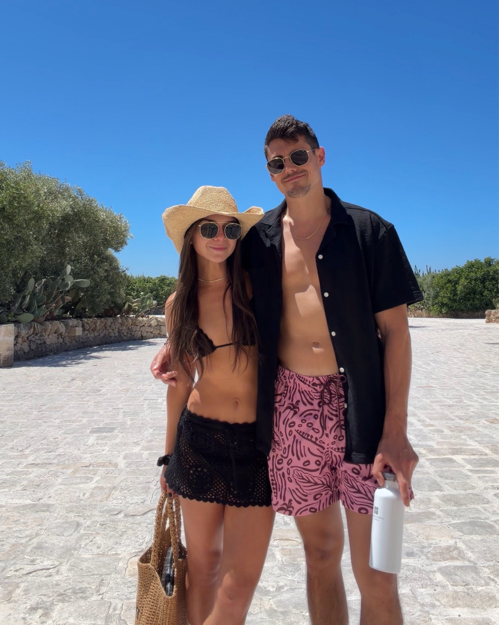 Shop our vacation outfits for the beach ☀️Sharing his summer outfit too for men’s vacation outfits 🔗 summer outfits, euro summer outfit, resortwear, swimwear, summer accessories

#LTKSwim #LTKTravel #LTKSeasonal