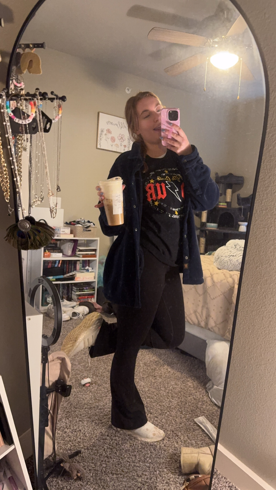 Field trip outfit!!  -Jacket is from Costco! It’s super cozy and has fleece on the inside, also yes I can wear a child’s shoe 🤣

#LTKWorkwear #LTKActive