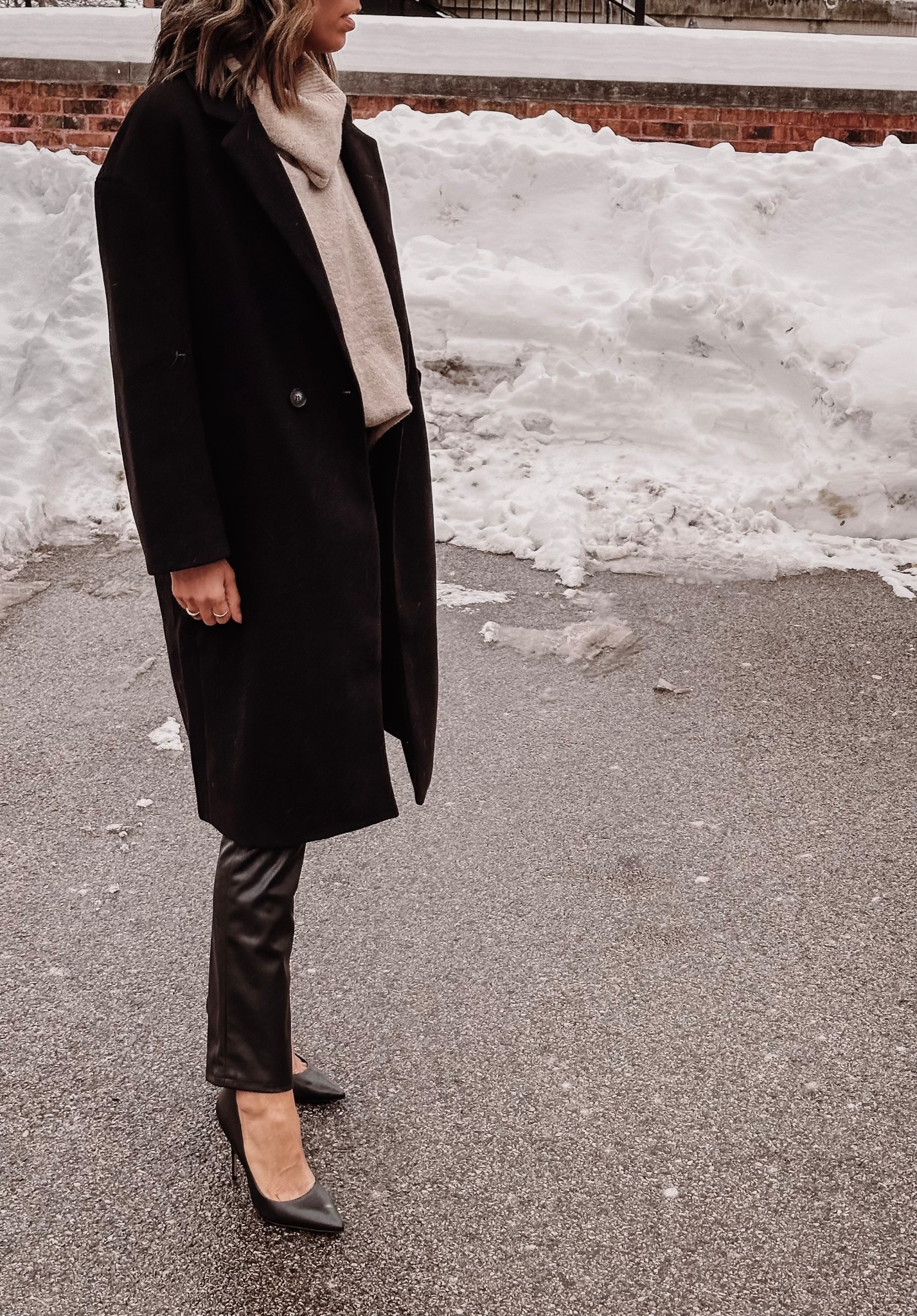 It’s official - I’m obsessed with these Mother leather pants. They are so soft & have just enough stretch, making them both sleek & comfortable. My Amazon sweater & jacket also get a ton of compliments as well. Full disclosure: I linked a far more comfortable version of my heels. While I love this pair, Sam Edelman Hazel pumps are by far the comfiest heels you will ever own. 💫

#LTKSeasonal #LTKootd #LTKOver40