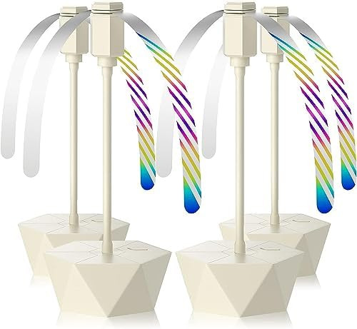 Grete Gotye Portable Battery Powered Fly Fans for Tables Up to 15 Hours Working Time, 4-Pack Indo... | Amazon (US)