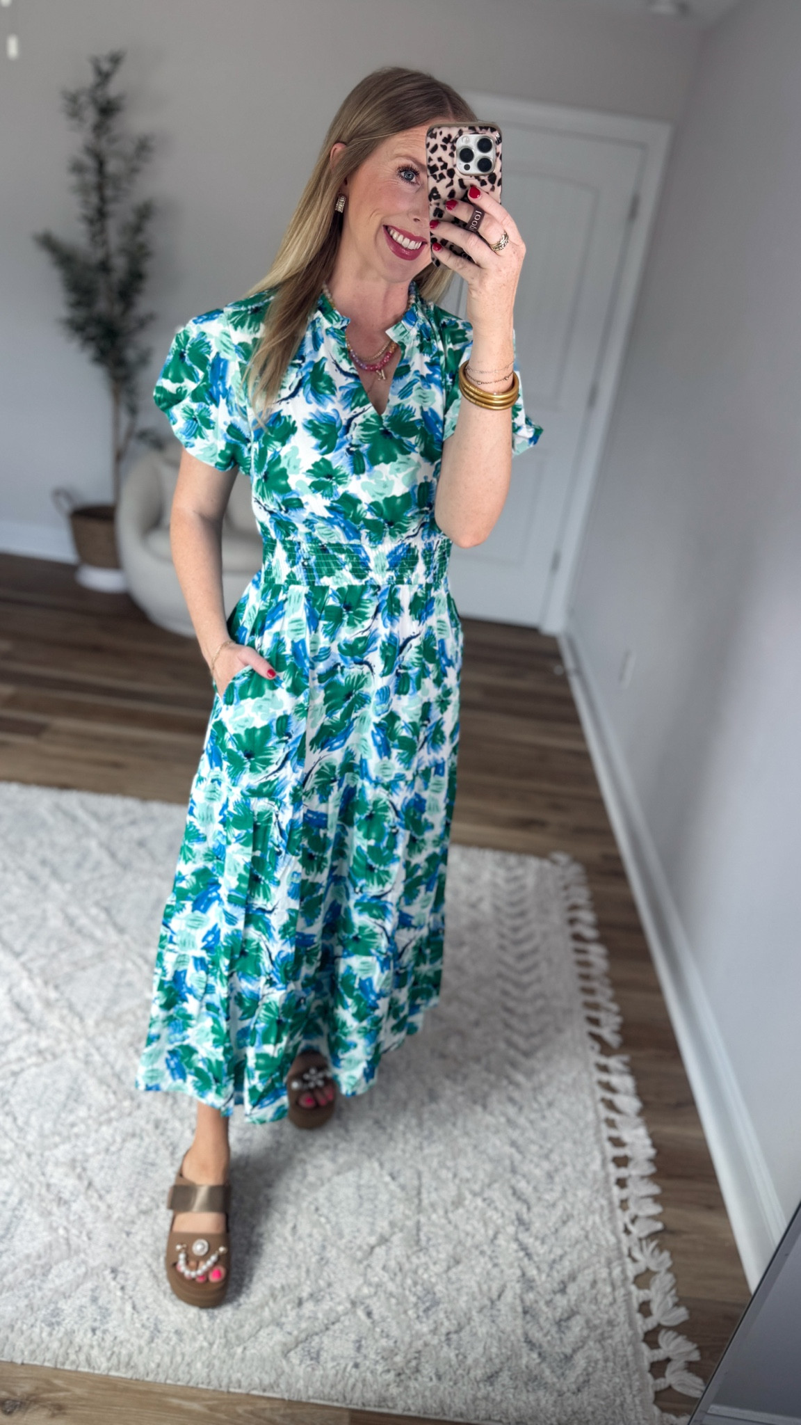 Daily try on, Walmart outfit, Walmart fashion, Walmart try on, midi dress, floral dress 

#LTKootd #LTKmomlife