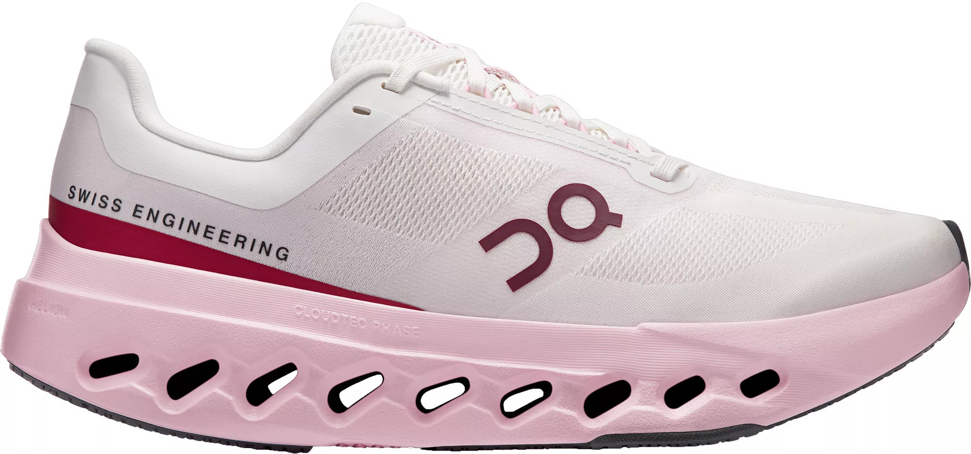 On Women's Cloudsurfer Next Running Shoes, Size 11, Peony/Ivory | DICK'S Sporting Goods
