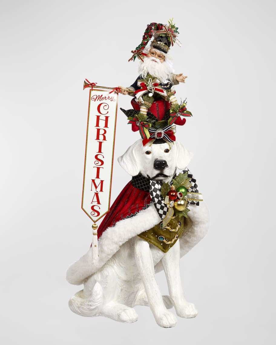Mark Roberts 14.75" Dog Nutcracker | Neiman Marcus