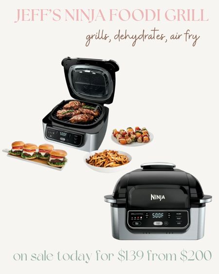 Jeff’s favorite air fryer, indoor grill, dehydrator & more… on sale today for under $140. Normally $200! 🤍🎉 We make so many different kinds of food in this thing — from fried chicken, donuts, air fried veggies and more!  

#LTKsalealert #LTKhome #LTKfamily