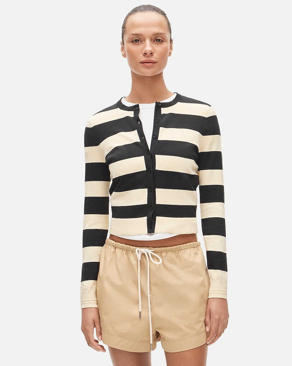 Jackie cardigan in stripe | J. Crew US