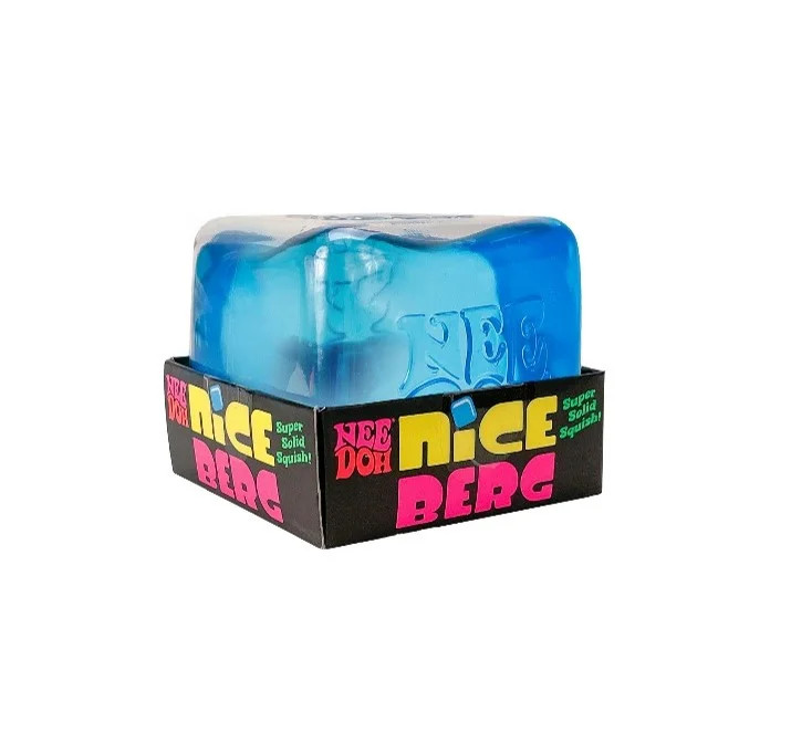 Nee Doh Nice Berg, Satisfying Square Shaped Sensory Toy, Blue, Children Ages 3 and Up | Walmart (US)