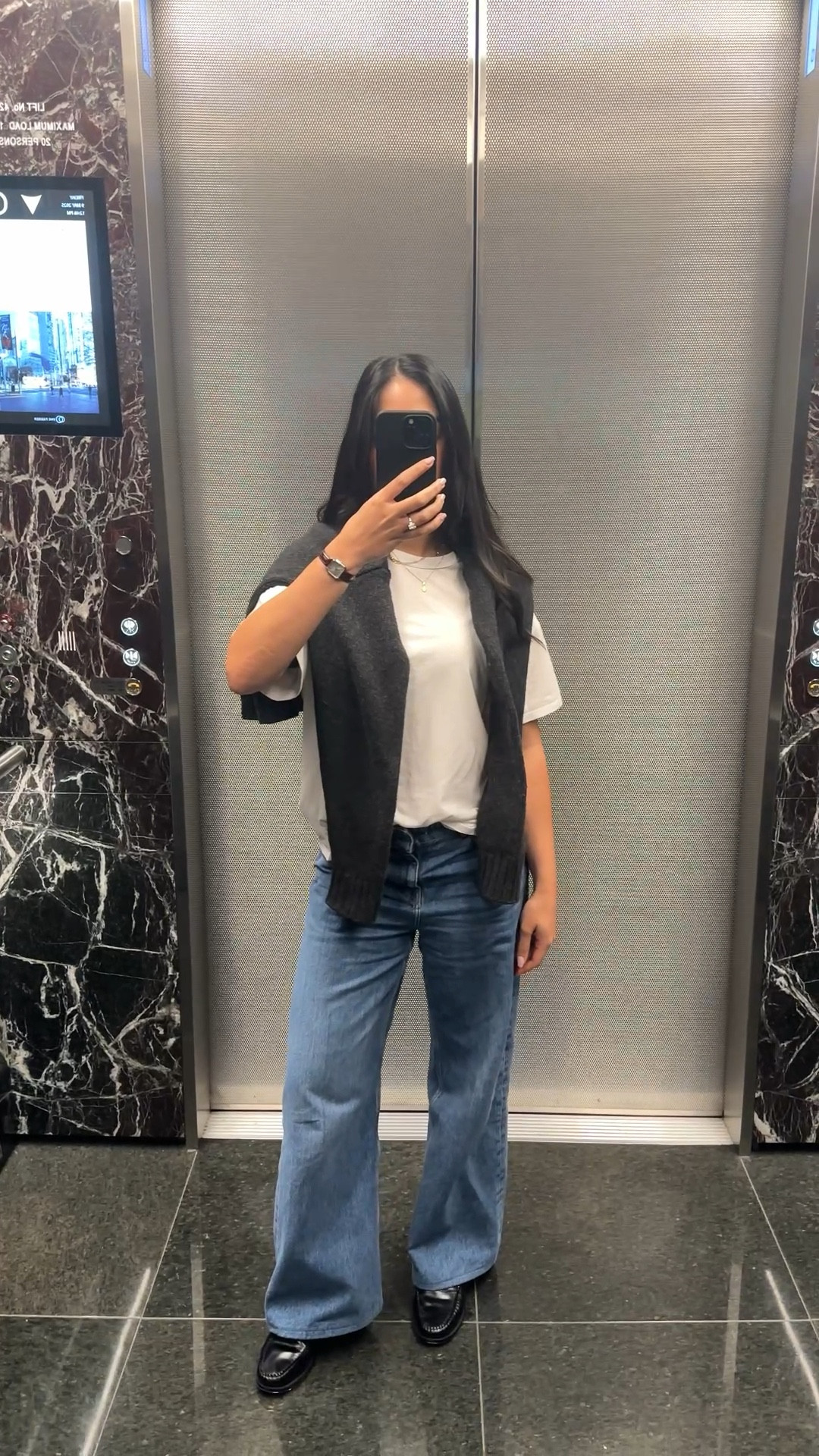 casual Friday outfit 🫶🏼 been absolutely living in these loafers lately 

#LTKshoes #LTKworkwear #LTKaustralia