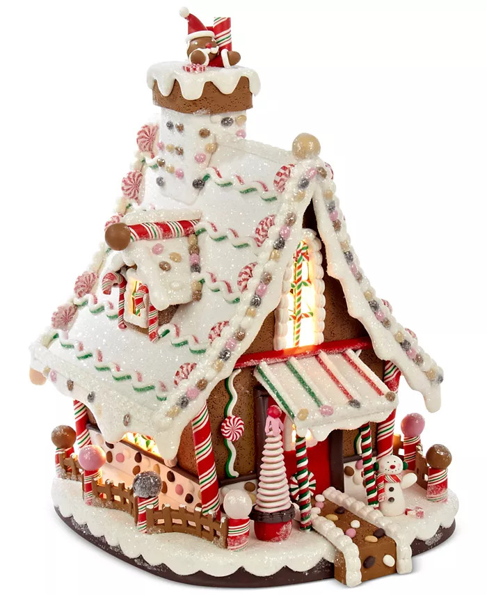 Lighted Gingerbread House | Macy's