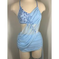 Lyrical Dance Costume Lyrical Dance Costume For Competition,, Blue Costume, Solo Danc | Etsy (US)