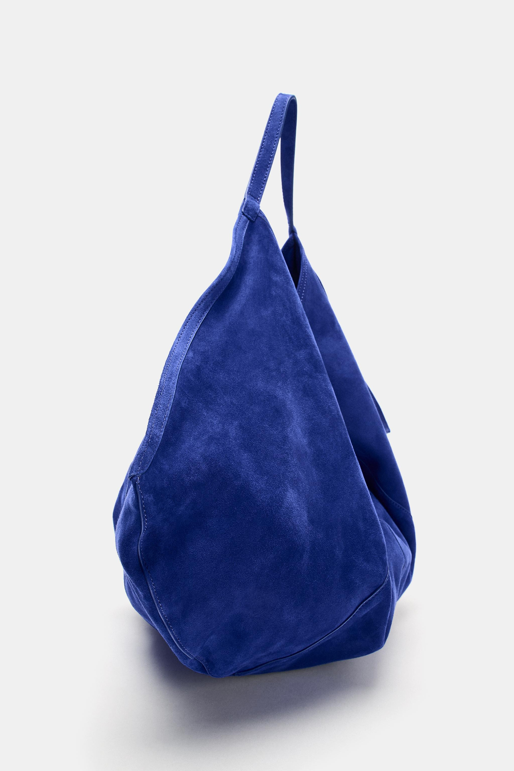 SUEDE BUCKET BAG | Zara US