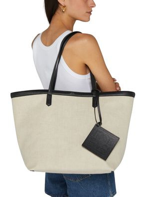Canvas tote bag - TOTEME | 24S US