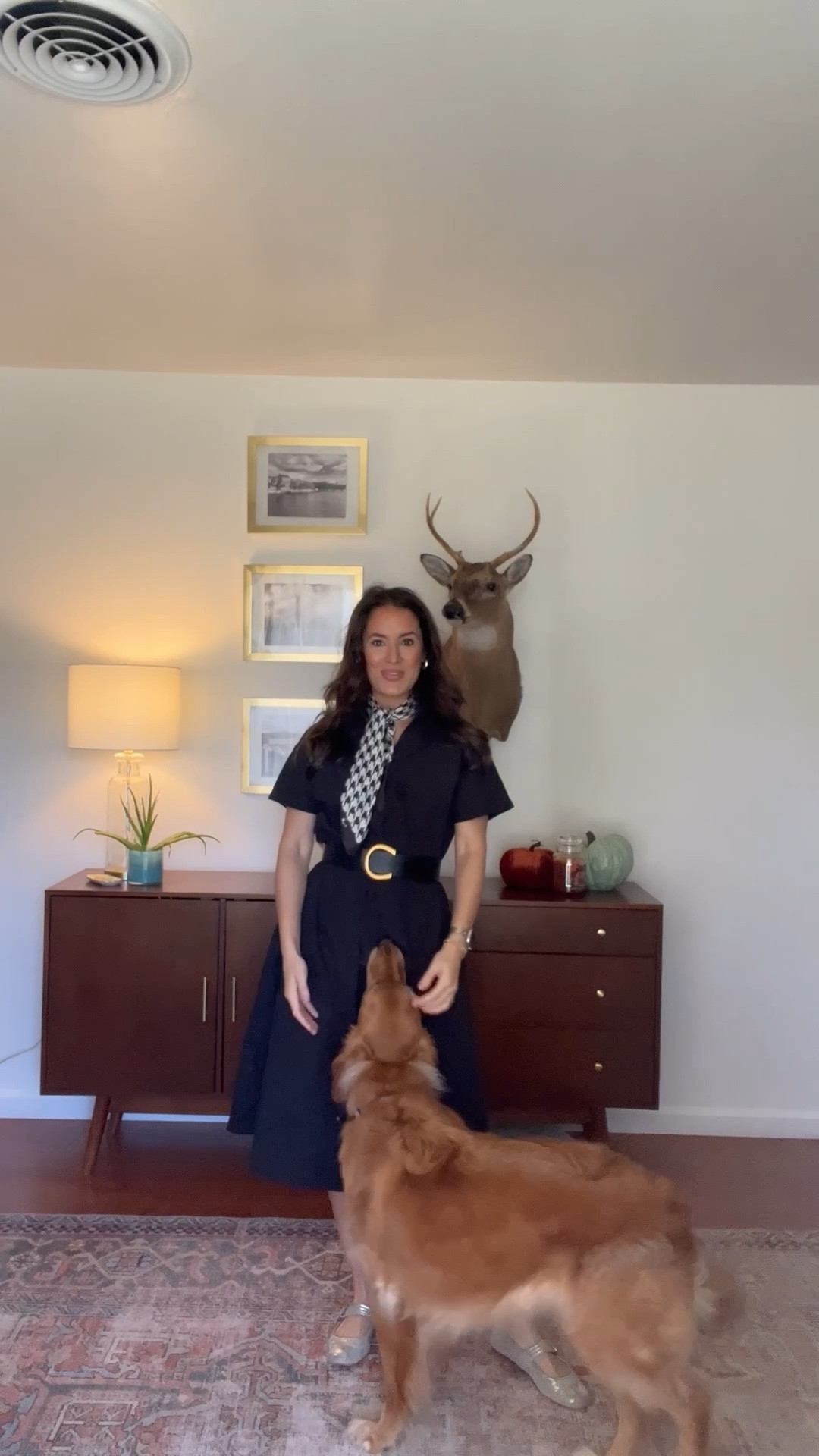 In honor of Diane Keaton - today’s outfit is inspired by her! A little too hot for a layered turtleneck in south Louisiana, but a scarf and a big belt will do! 

#LTKStyleTip #LTKFindsUnder100 #LTKWorkwear