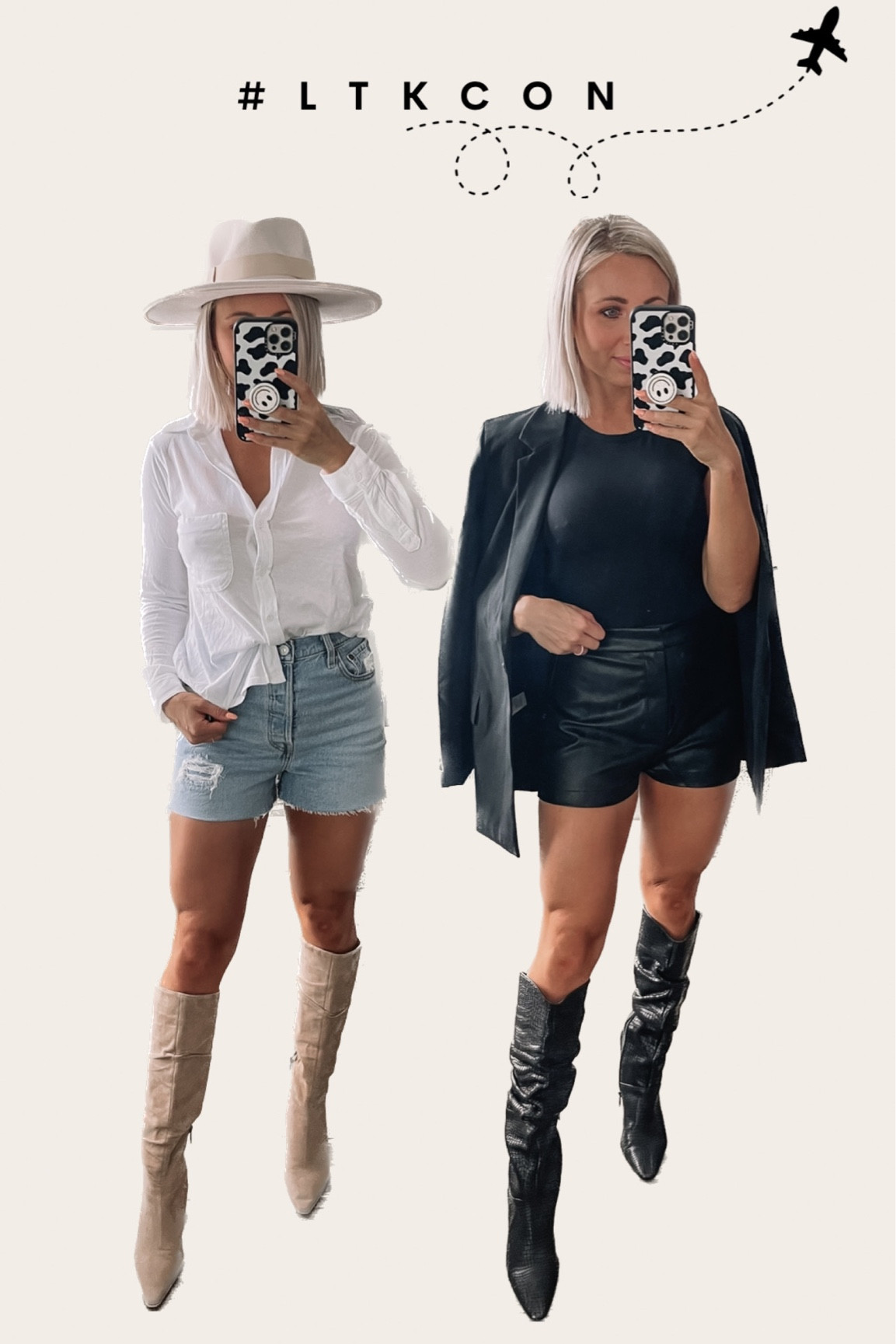 What I’m taking to #LTKCon in Dallas! Day time #falloutfits ! Wearing a small in the tops and 26 in the shorts. #fallstyle #fallfashion #dallas 

#LTKSeasonal #LTKCon #LTKstyletip