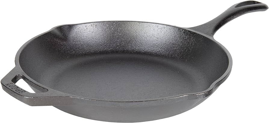 Lodge Cast Iron Chef Collection Skillet, Pre-seasoned - 10 in | Amazon (US)