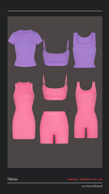 New skims drop! I’m loving these new limited edition pink and purple colors!

Skims, new drop, skims new arrivals, skims bodysuit, skims shorts, skims dress skims shirts

#LTKfindsunder50 #LTKSeasonal #LTKfindsunder100