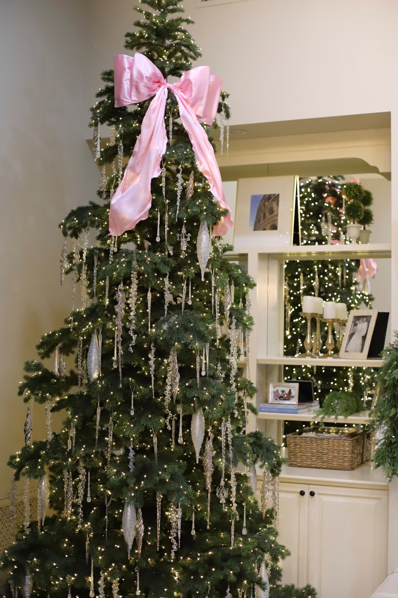 Frosted, sparkly, and dripping in icicles ❄️✨ LOVE this Christmas tree so much 
 

#LTKHoliday #LTKSeasonal #LTKHome