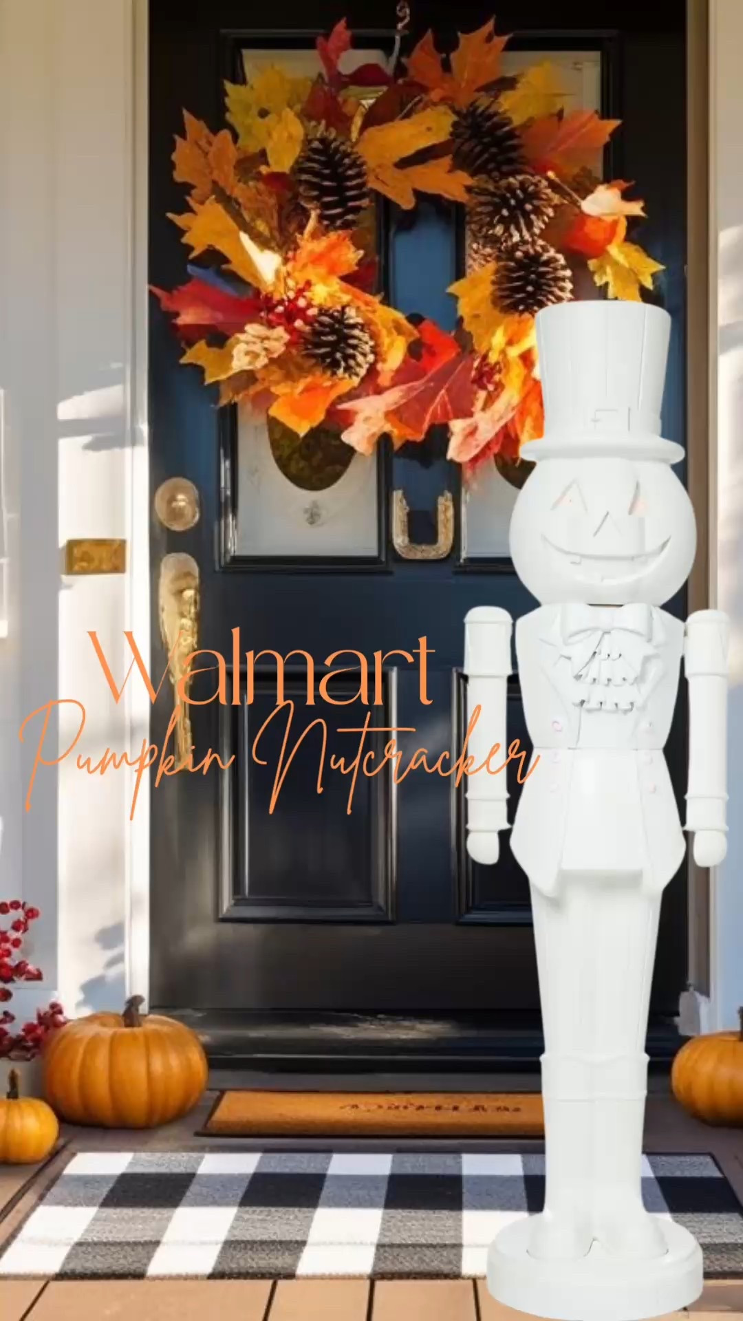 6 ft Pumpkin Nutcracker just released at Walmart today. He has motion sensors, is paintable and his buttons have glowing LED lights. Perfect Halloween decor for front porches and doorways. Run, don’t walk, these will sell out quickly. 

#walmartfinds #halloweendecor #halloweendecorations #pumpkindecor

Halloween decor, Halloween decorations, pumpkin nutcracker, pumpkin decor


#LTKSeasonal #LTKHome