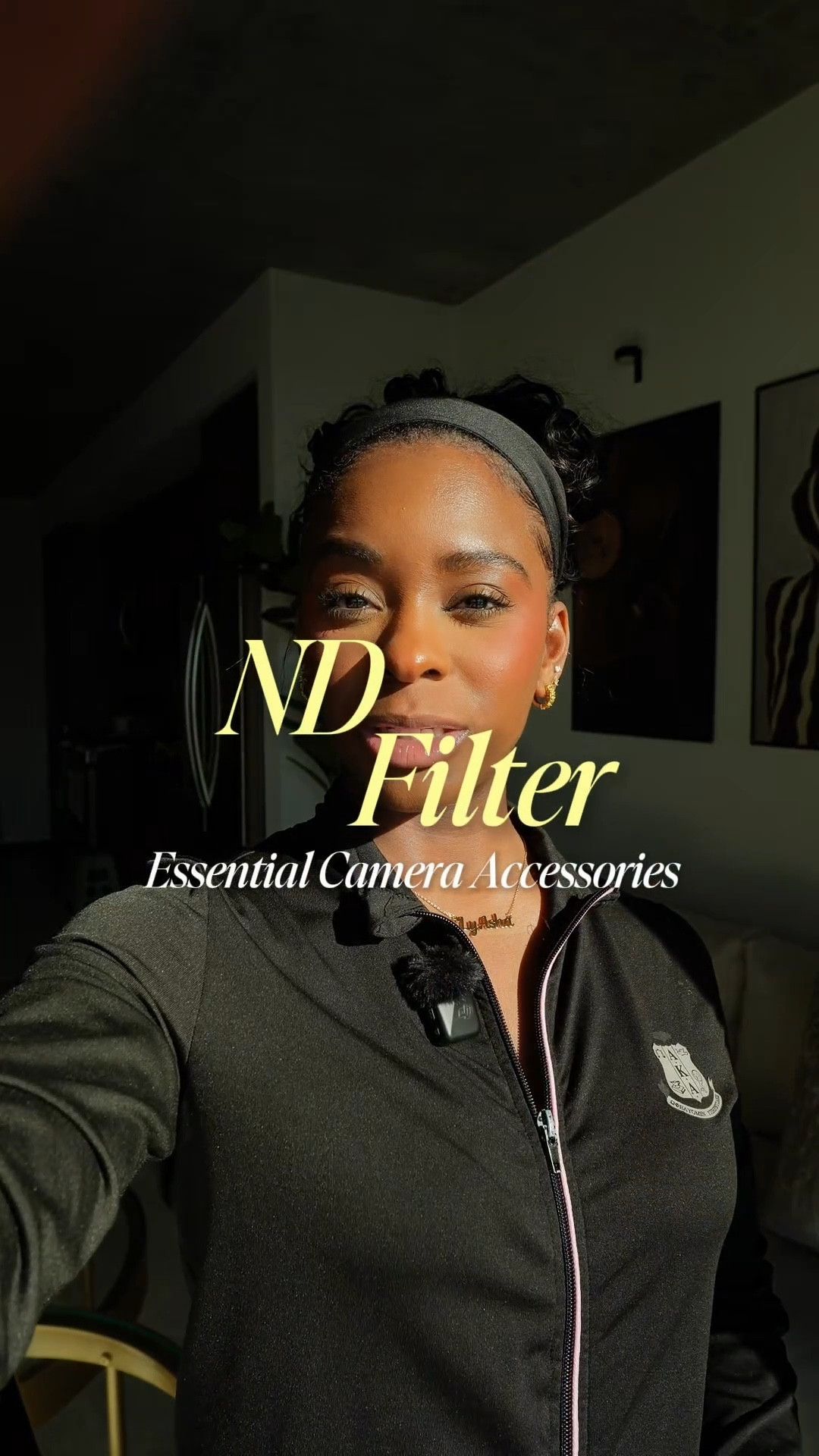 New camera accessory obsession!

An ND filter is basically sunglasses for your camera, it lets you shoot in bright light without constantly adjusting your settings.

If you film near windows, outside, or in direct sunlight, this is a must-have shortcut for clean, consistent footage.

#LTKFindsUnder50 #LTKvlog #LTKdayinmylife