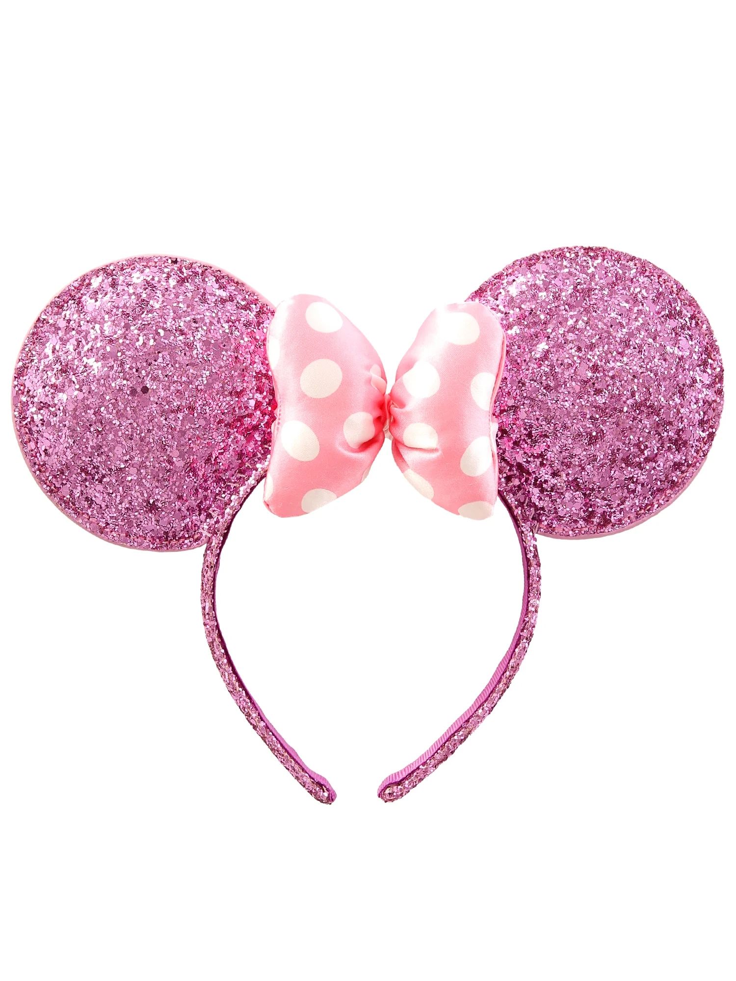 Girl's Disney Minnie Mouse Sparkle  Ears Headband | Walmart (US)