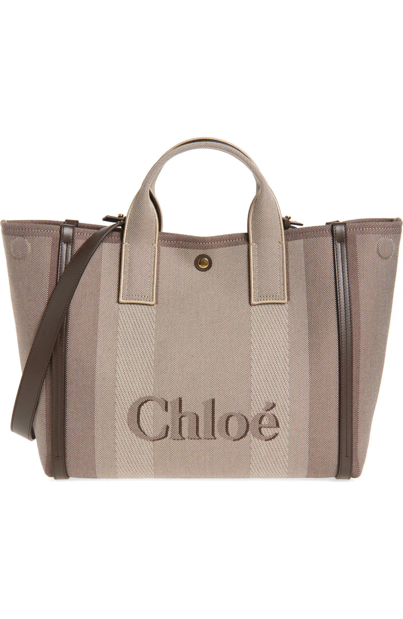Chloé Carry Canvas Jacquard Tote | Nordstrom | Nordstrom