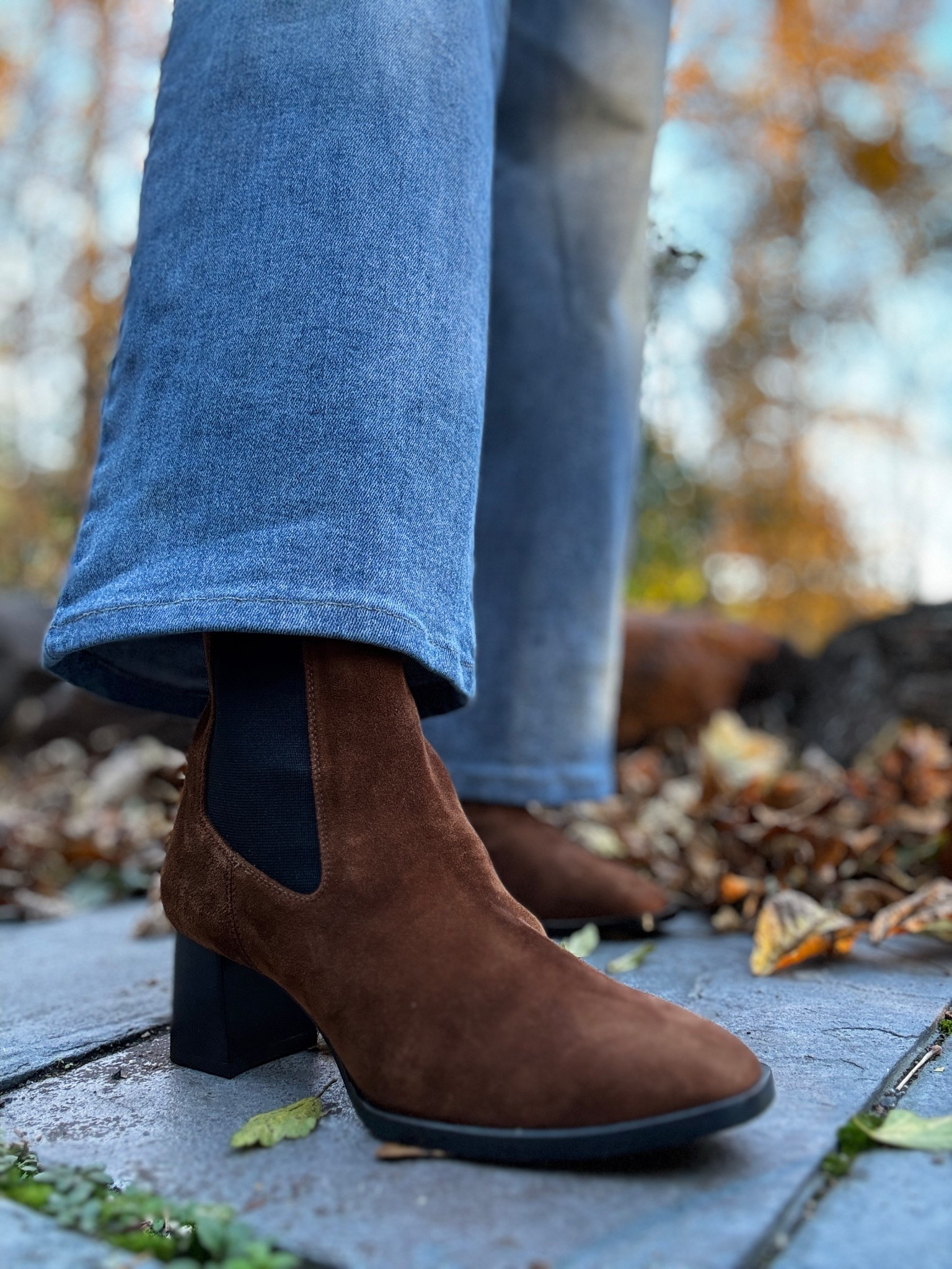 I can’t talk about these boots enough!  Code THERESA15 for 15% off 🤎Comfortable instep, block heel gives me a sturdy platform to walk on, and the suede is gorgeous!  Can wear to work or out of office  

#LTKShoeCrush #LTKWorkwear #LTKStyleTip
